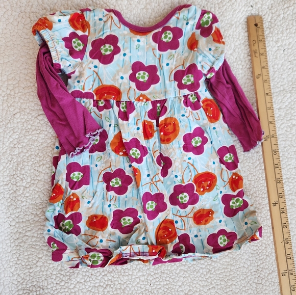 Hanna Andersson Size 80 Dress with Long Sleeves 18-24 Months 2T - Picture 1 of 2
